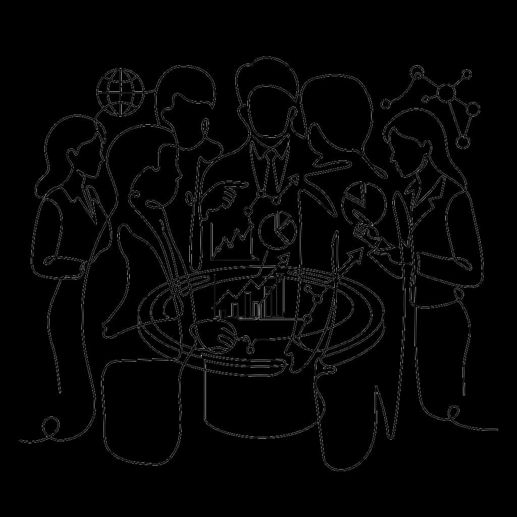 SalesView AI & Analytics Illustration