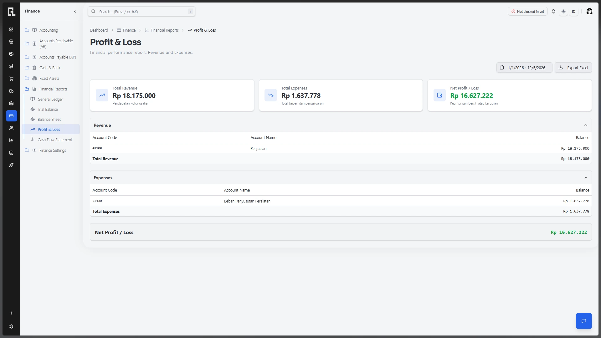 SalesView fixed assets interface